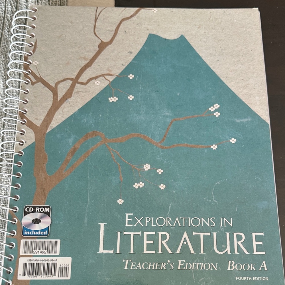 Explorations in Literature Teacher's Edition Book A - 4th edition